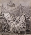 Die Trauer von Andromache Neoklassizismus Jacques Louis David